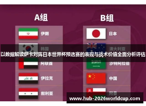 以数据解读萨卡对阵日本世界杯预选赛的表现与战术价值全面分析评估