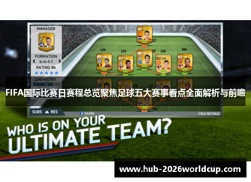 FIFA国际比赛日赛程总览聚焦足球五大赛事看点全面解析与前瞻